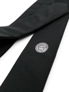Versace Barocco silk tie - Zwart