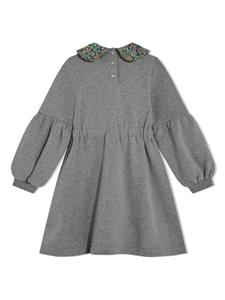 Tartine Et Chocolat Peter pan-collar cotton dress - Grijs