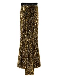 STYLAND sequin-embellished maxi skirt - Goud
