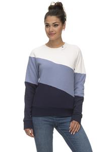Ragwear Sweater "JOHANKA BLOCK", Crew Neck im Color-Blocking Design