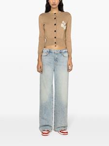 7 For All Mankind Scout high-rise straight-leg jeans - Blauw