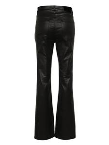 DKNY mid-rise flared jeans - Zwart