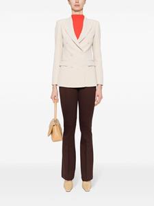 Blanca Vita stretch-design flared trousers - Bruin