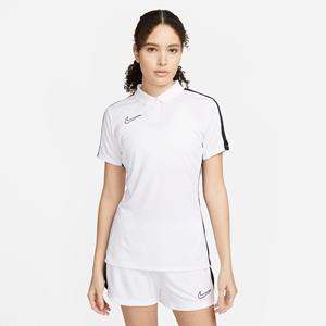 Nike Polo Dri-FIT Academy 23 - Wit/Zwart Dames