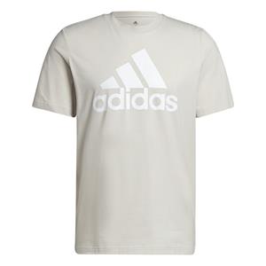 Adidas T-shirt Big Logo - Aluminium/Wit