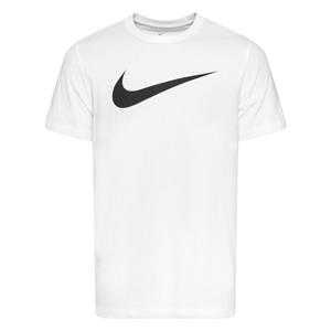 NIKE Sportswear Swoosh T-Shirt Herren white/black