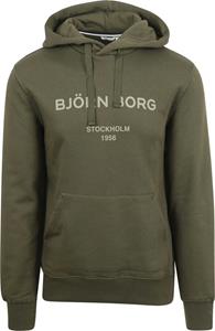 Björn Borg Logo Hoodie Groen
