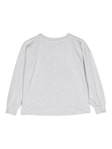 Molo Sweater met grafische print van biologisch katoen - Grijs