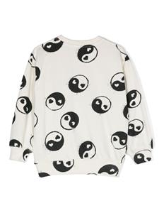 Molo Monti Yin Yang-print sweatshirt - Wit