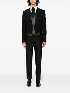 Reveres 1949 single-breasted wool dinner suit - Zwart