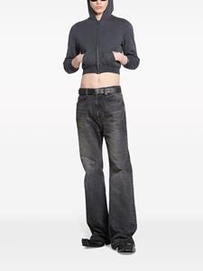 Balenciaga Low waist flared jeans - Zwart