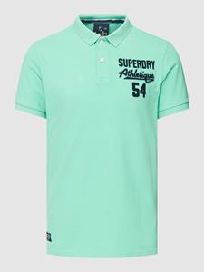 Superdry Poloshirt met labelstitching, model 'VINTAGE SUPERSTATE'