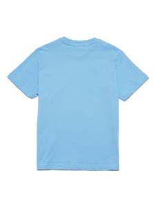 Dsquared2 Kids Katoenen T-shirt - Blauw