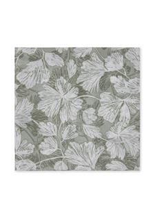Brunello Cucinelli Zijden sjaal met bloemenprint - Groen