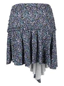MARANT ÉTOILE Juliany spot-print miniskirt - Blauw