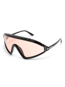 TOM FORD Eyewear Lorna shield-frame sunglasses - Zwart
