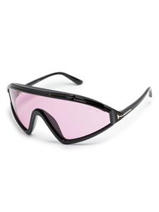 TOM FORD Eyewear Lorna oversize-frame sunglasses - Zwart