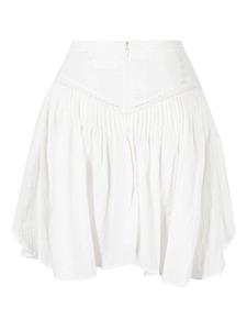MARANT ÉTOILE Jorena pleated miniskirt - Wit