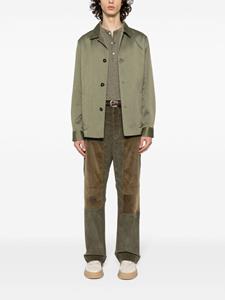 Ralph Lauren RRL Henley cotton polo shirt - Groen
