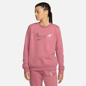 Nike Sweater Fleece met glanzend logo Swoosh