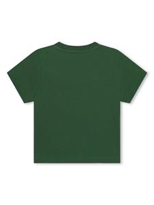 BOSS Kidswear T-shirt met logoprint - Groen