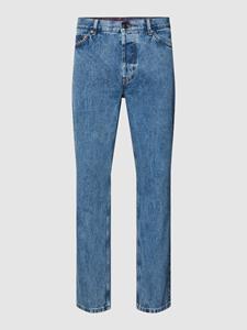 HUGO Straight leg jeans met stitchingdetail, model ' 634'