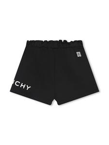 Givenchy Kids Shorts van katoenmix - Zwart