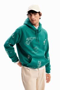 Desigual Sweatshirt - GREEN