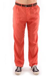 RAVENS VIEW IBIZA Herren vegan Hose Positano Terracotta Orange