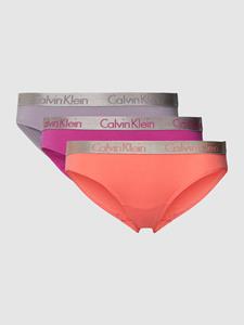 Calvin Klein Underwear Bikinislip met elastische band met logo in een set van 3 stuks