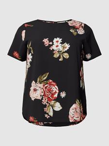 ONLY CARMAKOMA PLUS SIZE blouseshirt met all-over bloemenmotief, model 'VICA'
