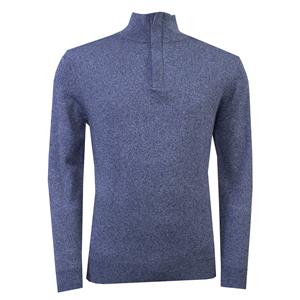 Floris Duetz  Portland Trui met Rits Blauw