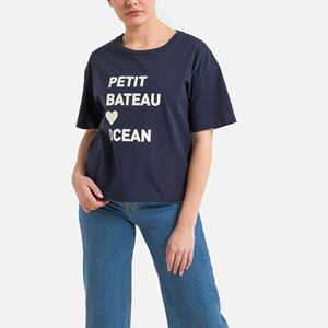 PETIT BATEAU T-shirt de boxy in katoen