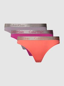 Calvin Klein Underwear T-String "THONG 3PK", (Packung, 3 St., 3er-Pack)
