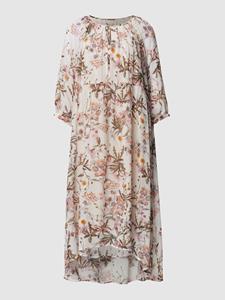 Drykorn Midi-jurk van viscose met bloemenmotief