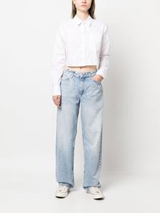 Calvin Klein Jeans Jeans met wijde pijpen - Blauw