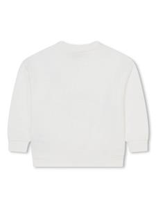 Marc Jacobs Kids Katoenen sweater met print - Beige
