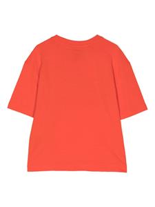 Emporio Armani Kids T-shirt met logoprint - Oranje