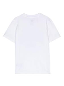 Adidas Kids logo-print cotton T-shirt - Wit