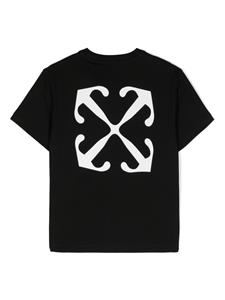 Off-White Kids Arrows T-shirt van biologisch katoen - Zwart