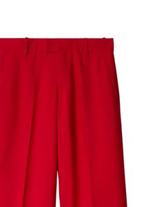 Burberry Wollen pantalon - Rood