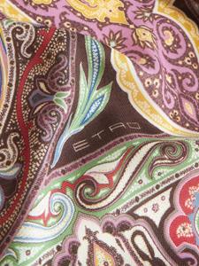 ETRO Sjaal van kasjmierblend met paisley-print - Bruin