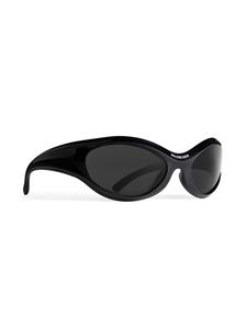 Balenciaga Eyewear Zonnebril met ovalen montuur - Zwart