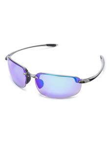 Maui Jim Ho'okipa XL zonnebril met biker montuur - Grijs