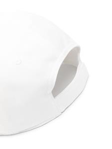 Marni logo-embroidered cap - Wit