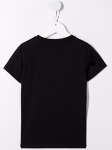 Emporio Armani Kids T-shirt met logoprint - Zwart