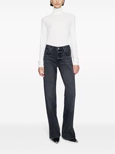 ANINE BING Mid waist jeans - Zwart