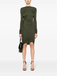 Rick Owens Lilies Asymmetrische mini-jurk - Groen