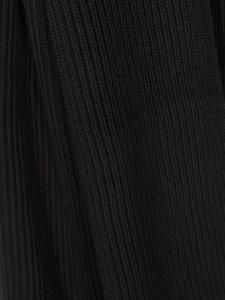 Calvin Klein ribbed-knit scarf set (set of two) - Zwart