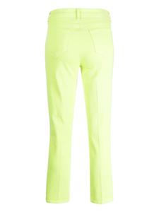 L'Agence Cropped jeans - Groen